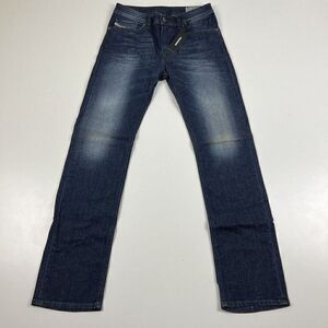 Diesel Mens Blue Denim Waykee RF006 Regular Straight Stretch Jeans 27x32 $178